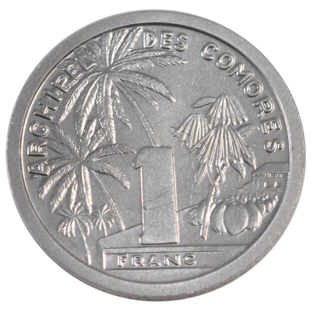 Comore, Franc, 1964, Paris, FDC, Alluminio, Lecompte:32