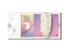 Banknot, Macedonia, 10 Denari, 2011, AU(50-53)