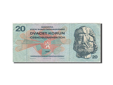 Banknote, Czechoslovakia, 20 Korun, 1970, VF(30-35)