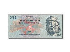 Czechoslovakia, 20 Korun, 1970, KM #92, EF(40-45), H 34