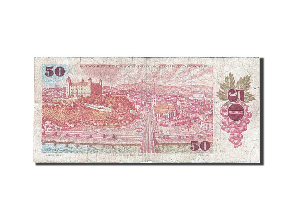 Czechoslovakia, 50 Korun, 1987, KM #96a, F(12-15), F37