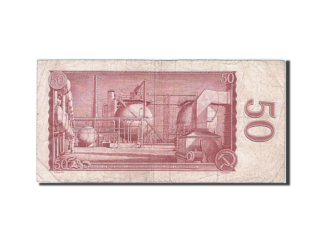 Geldschein, Tschechoslowakei, 50 Korun, 1964, S