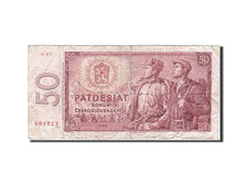 Banknote, Czechoslovakia, 50 Korun, 1964, VF(20-25)