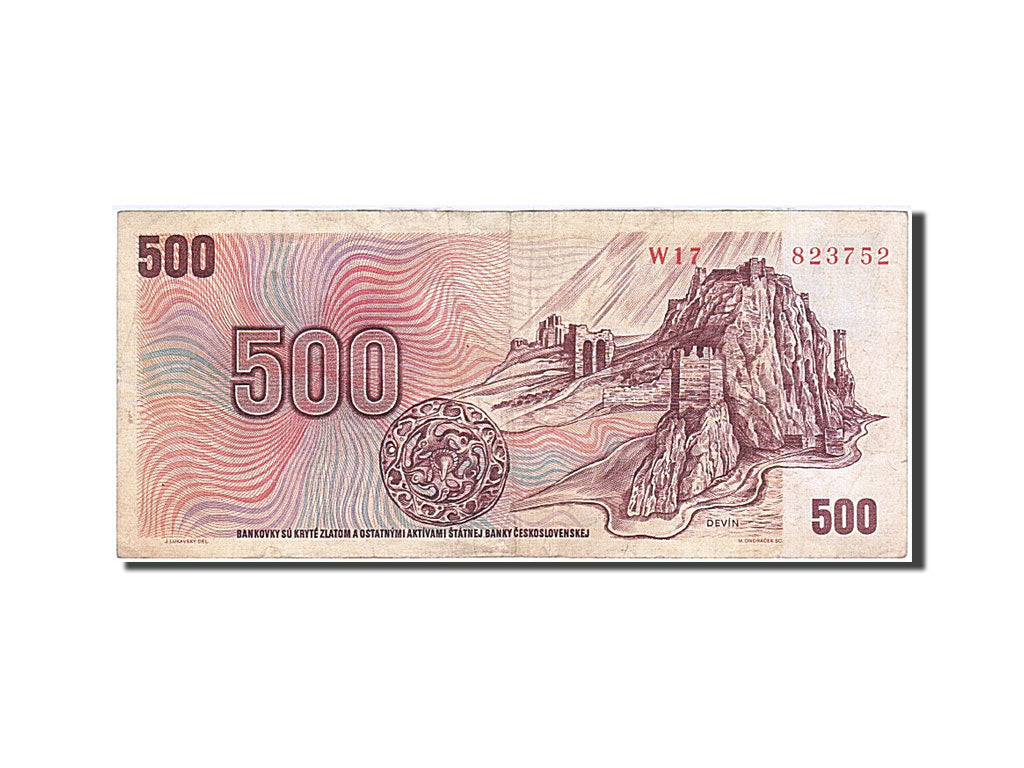 Czechoslovakia, 500 Korun, 1973, KM #93, EF(40-45), W17