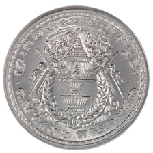 CAMBODIA, 50 Centimes, 1953, KM #E11, MS(65-70), Aluminium, Lecompte #154, 3.75