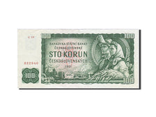 Banknote, Czechoslovakia, 100 Korun, 1961, AU(55-58)