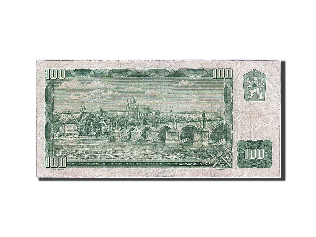 Banknote, Czechoslovakia, 100 Korun, 1961, VF(20-25)
