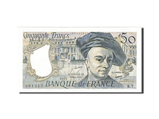 Banknote, France, 50 Francs, 50 F 1976-1992 ''Quentin de La Tour'', 1977