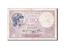 Banknote, France, 5 Francs, 5 F 1917-1940 ''Violet'', 1940, 1940-12-12