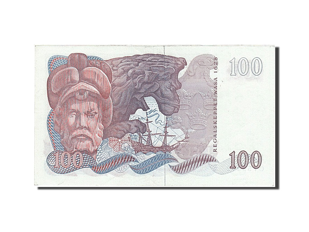 Banknote, Sweden, 100 Kronor, 1968, AU(55-58)