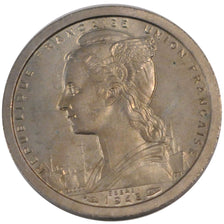 C&ocirc;te Fran&ccedil;aise des Somalis, 1 Franc, 1948, MS(60-62),...