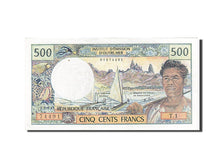 Billete, 500 Francs, 1979, Tahití, KM:25b1, MBC+