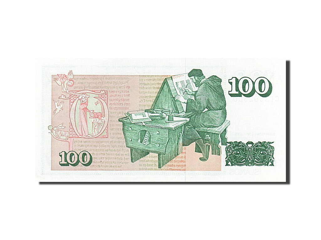 Iceland, 100 Krónur, 1981, KM #50a, UNC(63), C 13592500