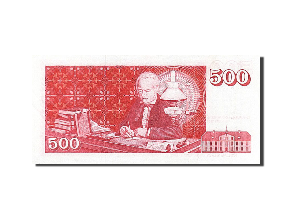 Iceland, 500 Krónur, 1981, KM #51a, UNC(60-62), D 04291598