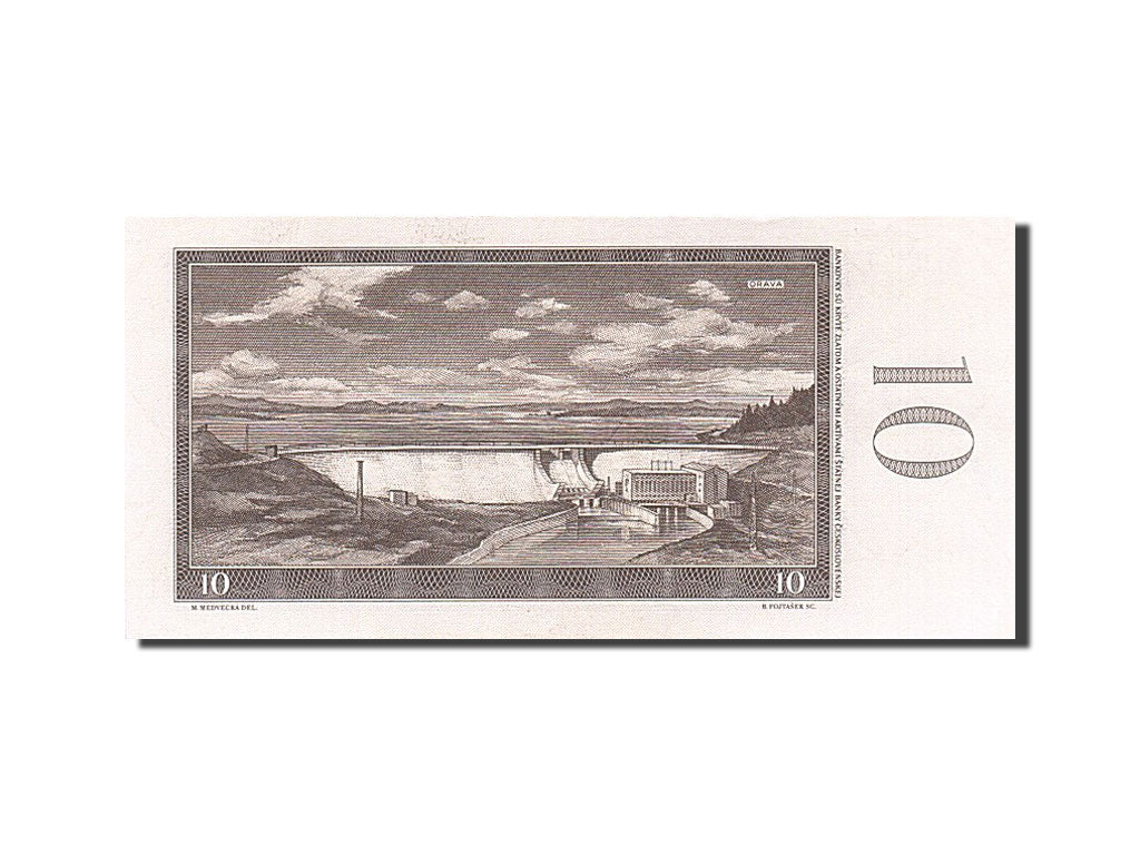 Banknote, Czechoslovakia, 10 Korun, 1960, UNC(65-70)