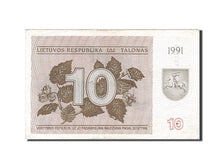 Lithuania, 10 (Talonas), 1991, KM #35b, EF(40-45), CI 453240