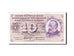Switzerland, 10 Franken, 1972, KM #45r, 1972-01-24, EF(40-45), 80 I