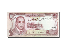 Geldschein, Marokko, 10 Dirhams, 1970, VZ+