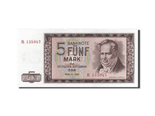 Banknote, Germany - Democratic Republic, 5 Mark, 1964, AU(55-58)