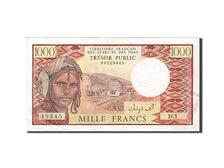 Djibouti, 1000 Francs, 1979, KM #37e, AU(50-53), D.1