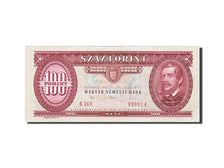 Banknote, Hungary, 100 Forint, 1992, 1992-01-15, AU(55-58)