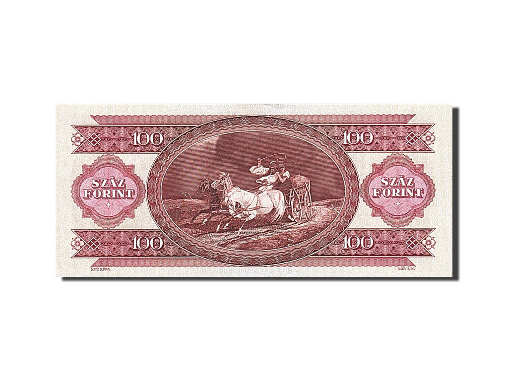 Banknote, Hungary, 100 Forint, 1992, 1992-01-15, AU(55-58)