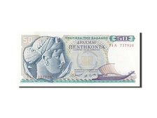 Banknote, Greece, 50 Drachmai, 1964, 1964-10-01, AU(55-58)