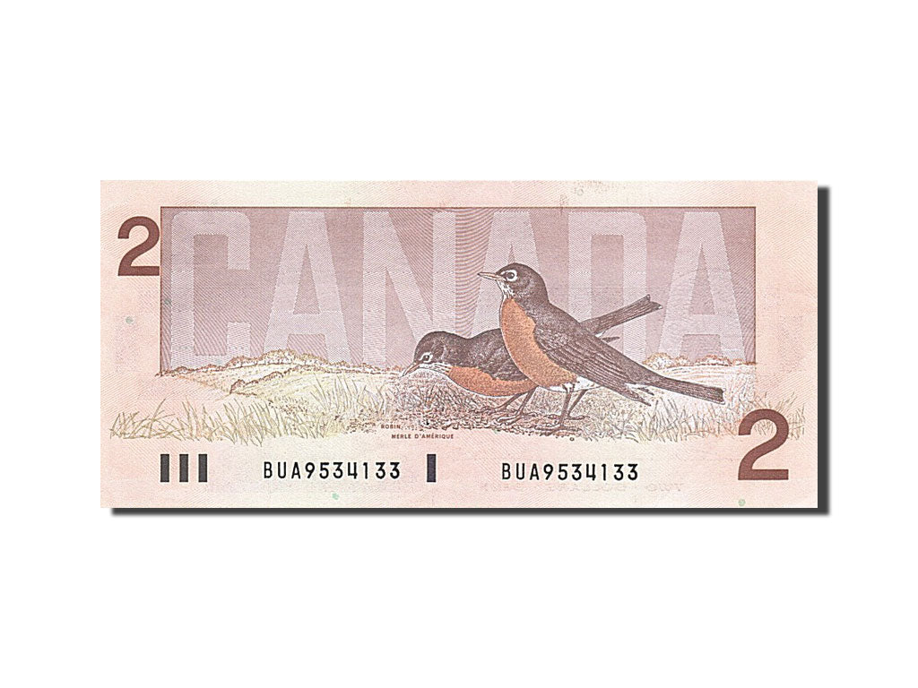 Canada, 2 Dollars, 1986, KM #94b, AU(50-53), BUA 9534133