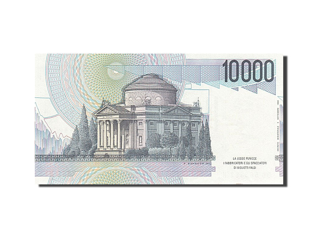 Banknote, Italy, 10,000 Lire, 1984, 1984-09-03, AU(55-58)
