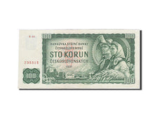 Banknote, Czechoslovakia, 100 Korun, 1961, AU(50-53)