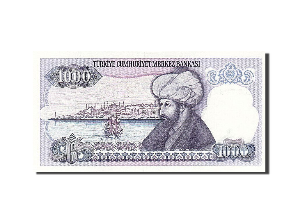 Banknote, Turkey, 1000 Lira, 1986, UNC(63)