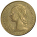 MADAGASCAR, 20 Francs, 1953, Paris, KM #E5, MS(65-70), Aluminum-Bronze,...