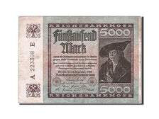 Banknote, Germany, 5000 Mark, 1922, 1922-12-02, VF(20-25)
