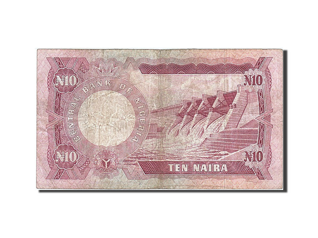 Nigeria, 10 Naira, 1973, KM #17b, VF(20-25), DC/28 668036