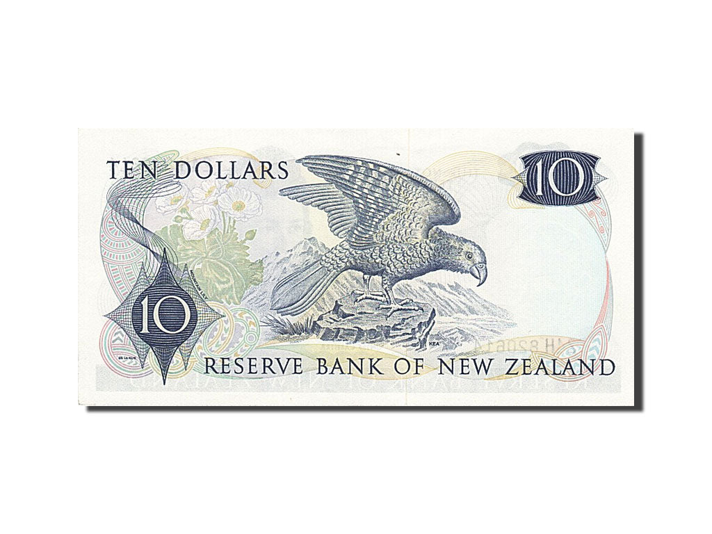 Nuova Zelanda, 10 Dollars, 1967, SPL