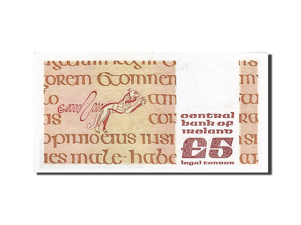 Banknote, Ireland - Republic, 5 Pounds, 1979, 1979-05-10, AU(55-58)