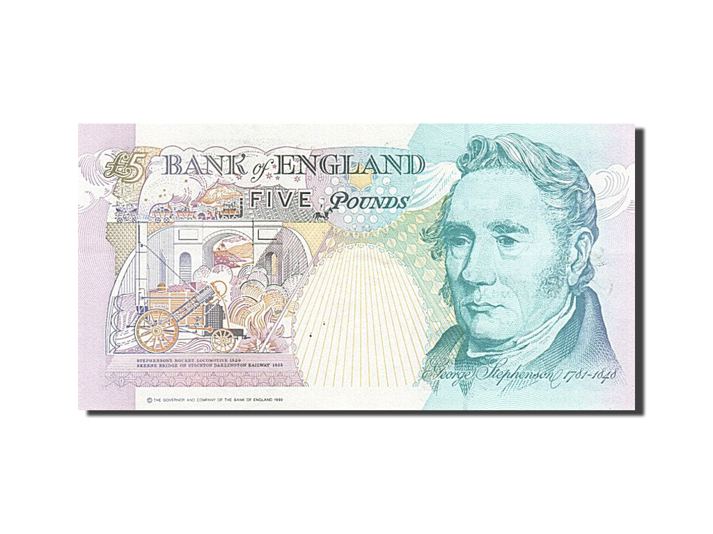 Great Britain, 5 Livres, 1991, AU(55-58), BD39