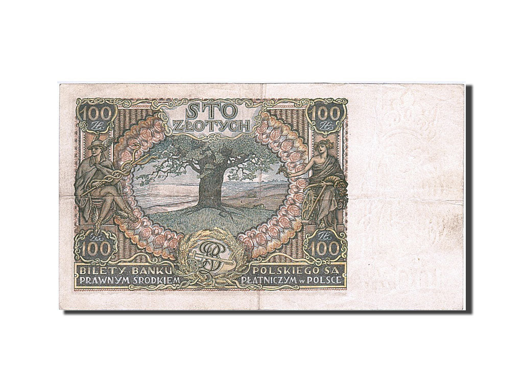 Poland, 100 Zlotych, 1932, KM #74a, 1932-06-02, EF(40-45), AB 2025083