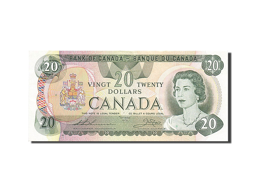 Canada, 20 Dollars, 1979, KM #93c, UNC(60-62), 56949660069