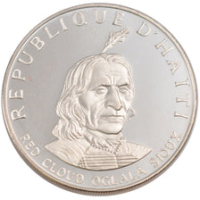 HAITI, 10 Gourdes, 1971, KM #86, MS(65-70), Silver, 40, 47.05