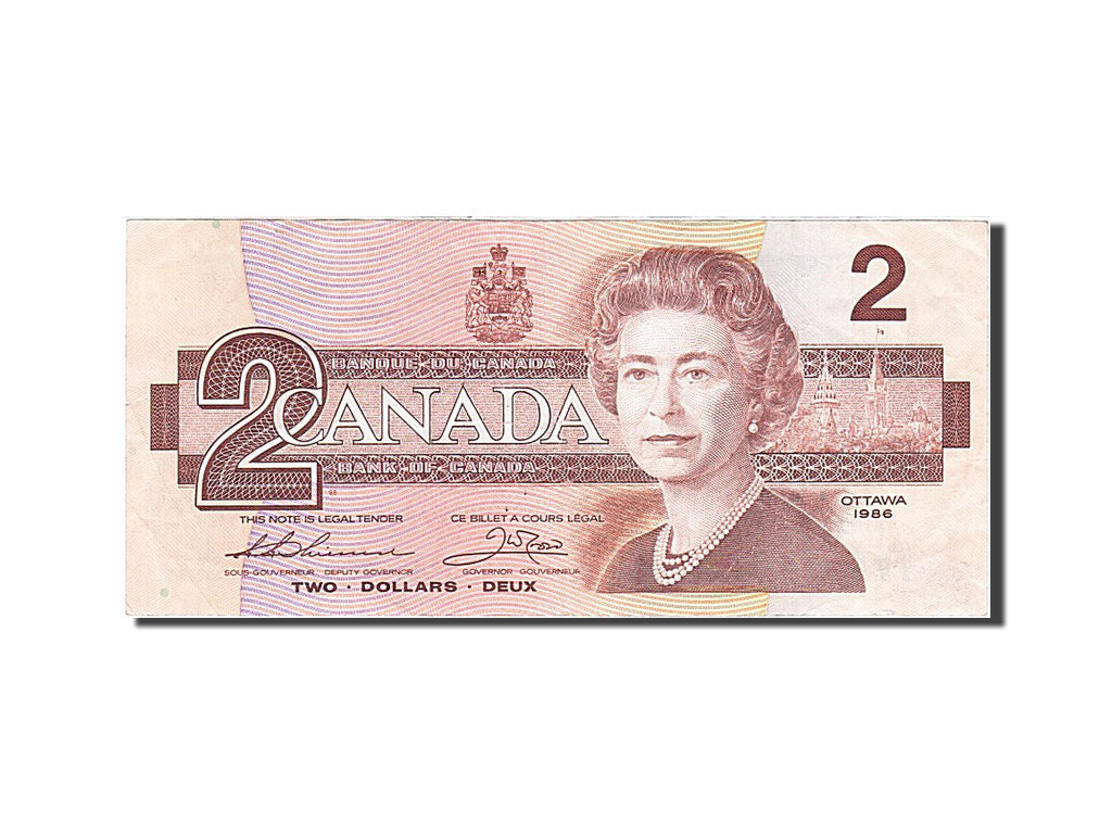 Canada, 2 Dollars, 1986, EF(40-45), BRW 0844895
