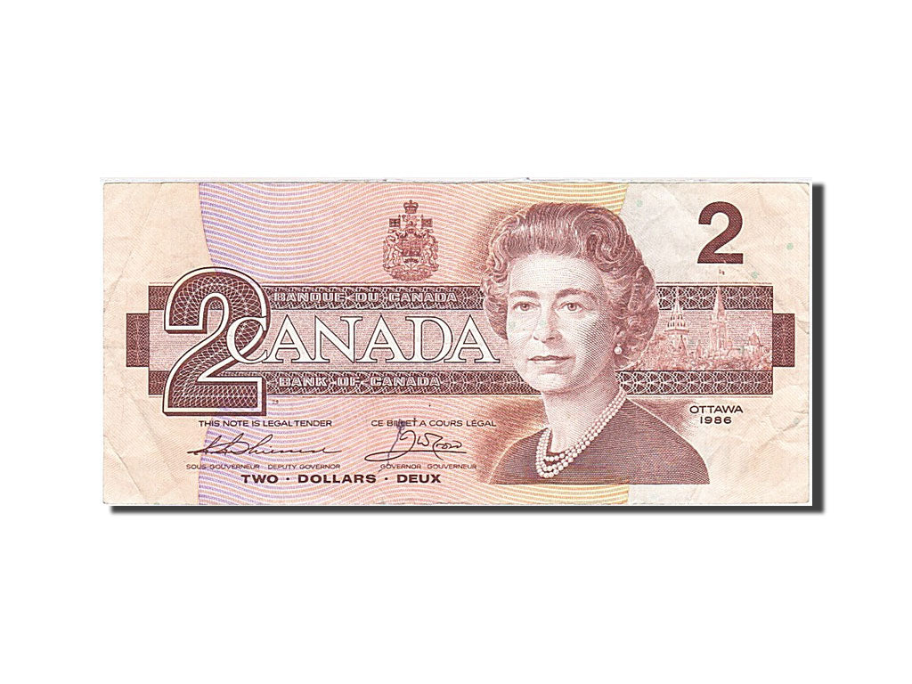 Billet, Canada, 2 Dollars, 1986, TB+