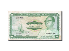 Banknot, Gambia, 10 Dalasis, 1972, VF(30-35)