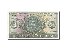 Guernsey, 1 Pound, 1969, KM #45c, EF(40-45), G 615459