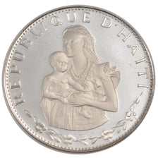 HAITI, 50 Gourdes, 1974, KM #105, MS(65-70), Silver, 16.75