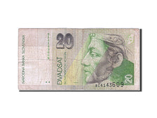 Slovakia, 20 Korun, 1993, KM #20a, 1993-09-01, VG(8-10), B 14143609