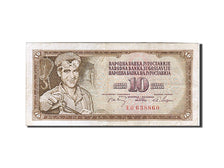 Banknote, Yugoslavia, 10 Dinara, 1968, 1968-05-01, VF(30-35)
