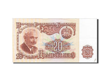 Bulgaria, 20 Leva, 1962, KM #92a, AU(50-53), 582908