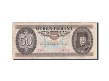 Banknote, Hungary, 50 Forint, 1989, 1989-01-10, F(12-15)