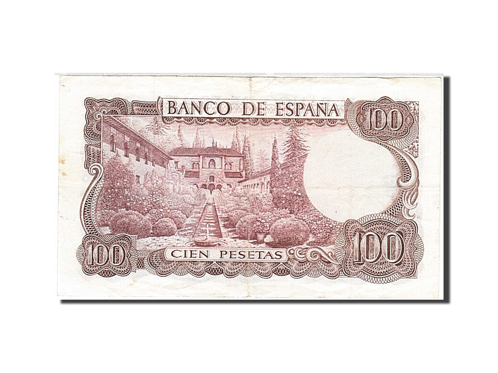 Spain, 100 Pesetas, 1970, KM #152a, 1970-11-17, EF(40-45), 4S4169171